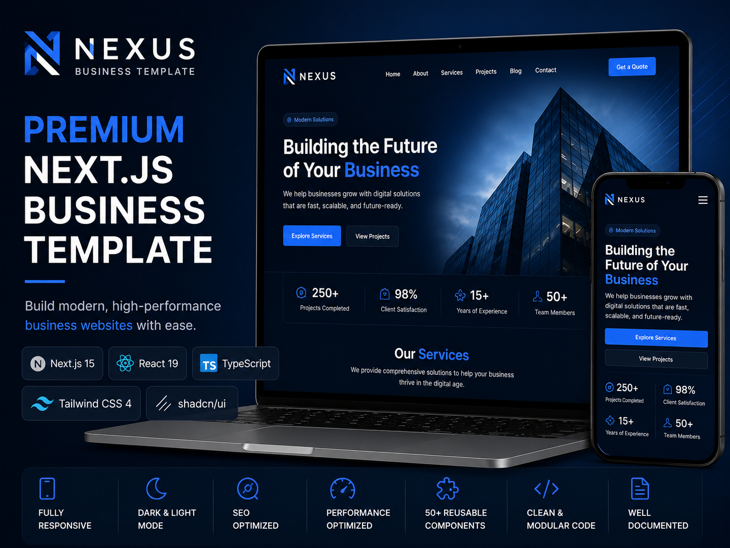 CorporatePro – Premium Next.js Business Template